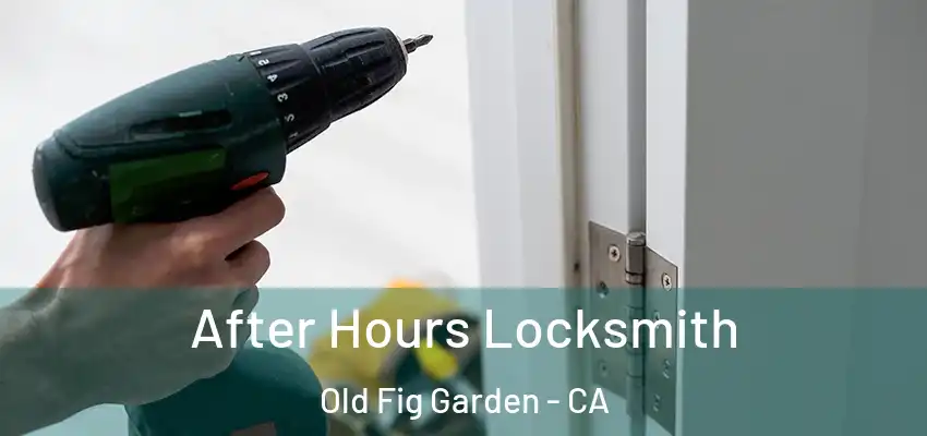  After Hours Locksmith Old Fig Garden - CA