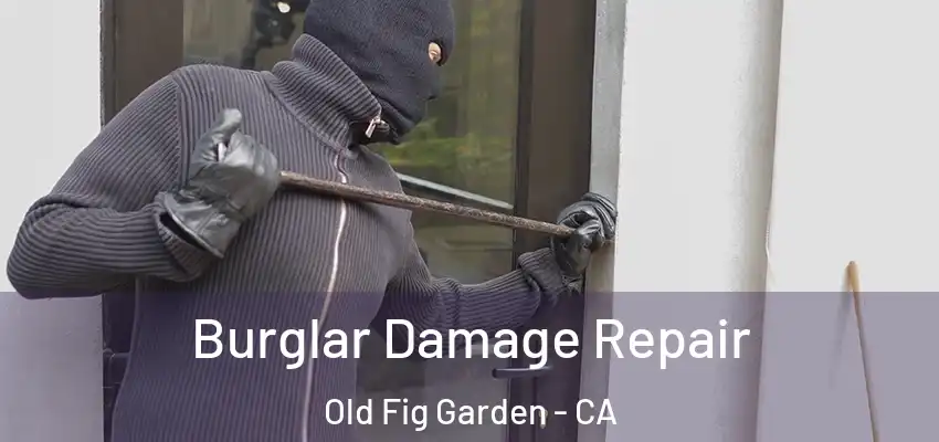Burglar Damage Repair Old Fig Garden - CA