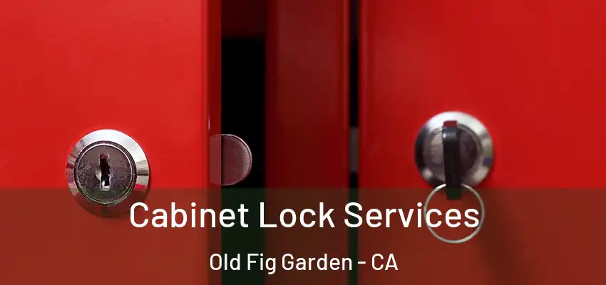  Cabinet Lock Services Old Fig Garden - CA