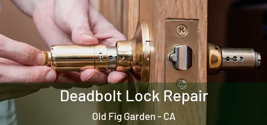  Deadbolt Lock Repair Old Fig Garden - CA