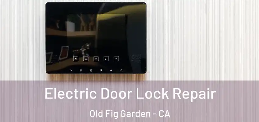 Electric Door Lock Repair Old Fig Garden - CA