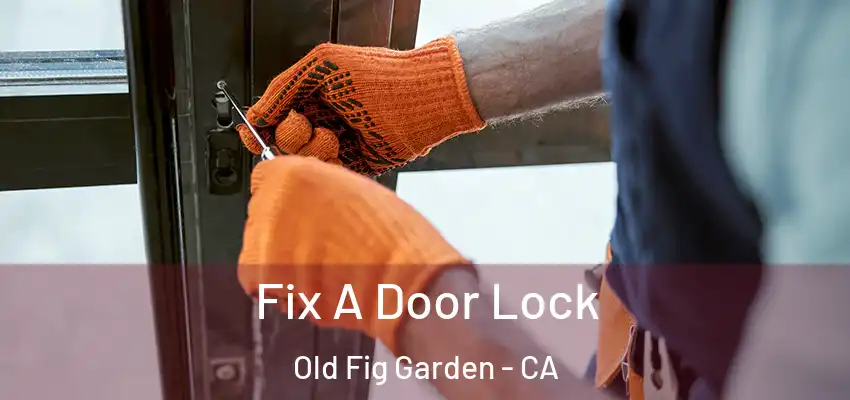  Fix A Door Lock Old Fig Garden - CA