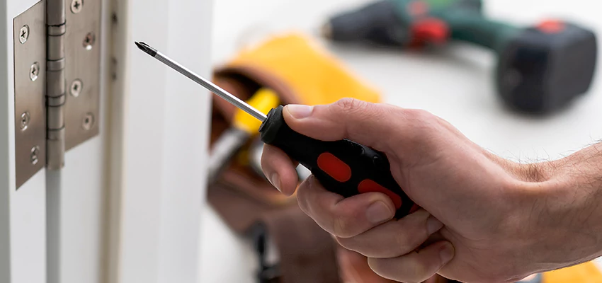 Fix A Broken Door Hole in Old Fig Garden, California