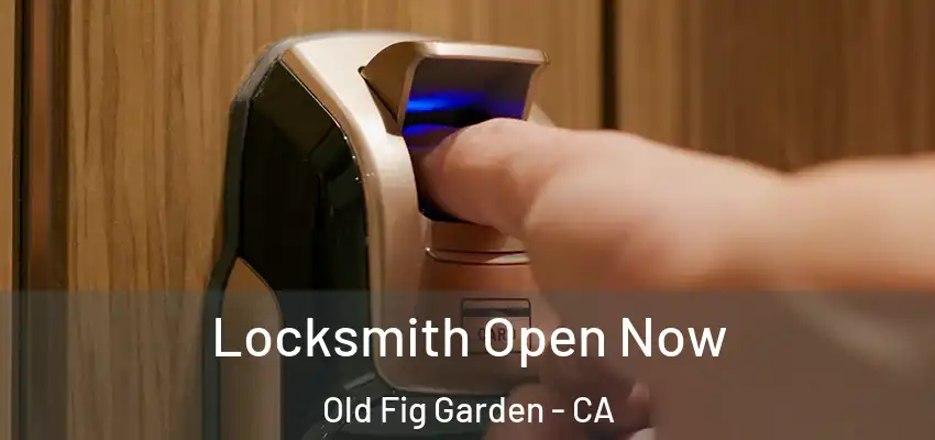  Locksmith Open Now Old Fig Garden - CA