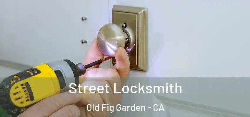  Street Locksmith Old Fig Garden - CA