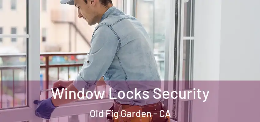 Window Locks Security Old Fig Garden - CA
